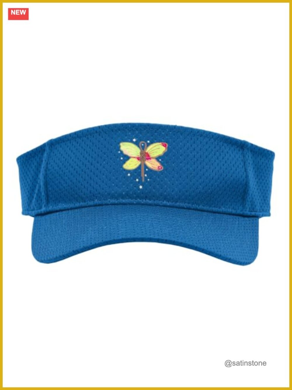 Polyester Mesh Sun Visor Adjustable Hook and Loop for Climbing Bouldering